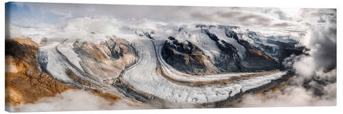 Obraz na płótnie Gorner Glacier, Zermatt, Switzerland