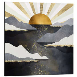 Magnettafel Metallische Dämmerung