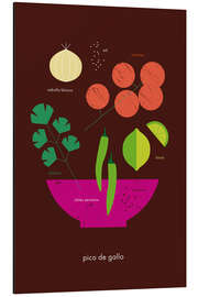 Magnettafel Pico de gallo