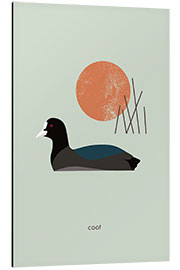 Tableau en aluminium Coot