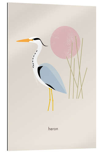 Gallery print Heron