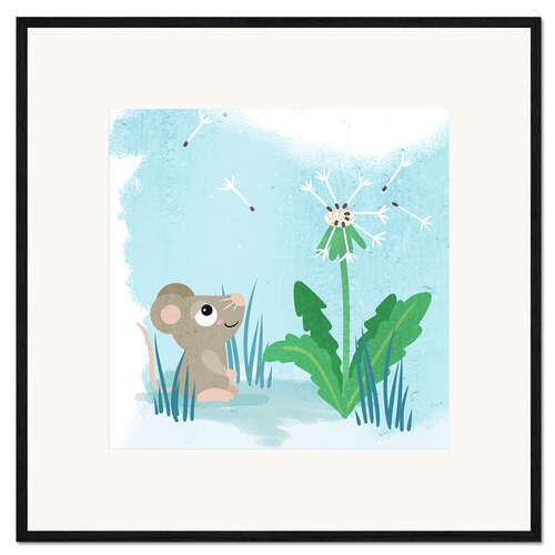 Stampa artistica con cornice Wish tree