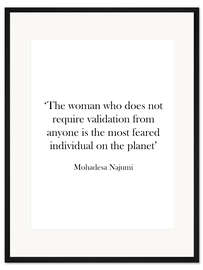 Gerahmter Kunstdruck Women Empowerment I