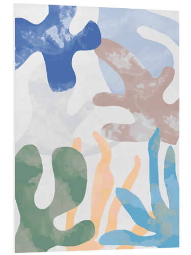 Tableau en PVC Sea leaves