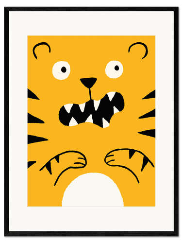 Framed art print Tigertino