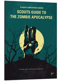 Aluminium print Scouts guide to the zombie apocalypse