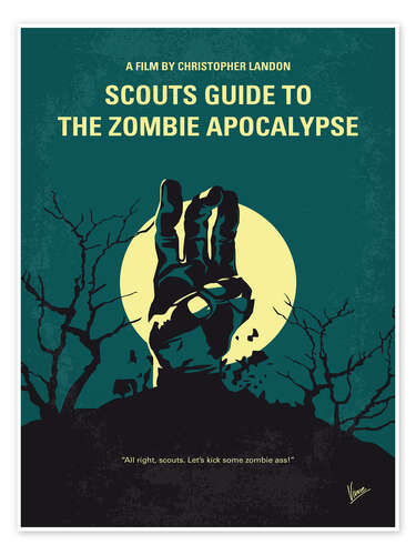 Poster Scouts guide to the zombie apocalypse