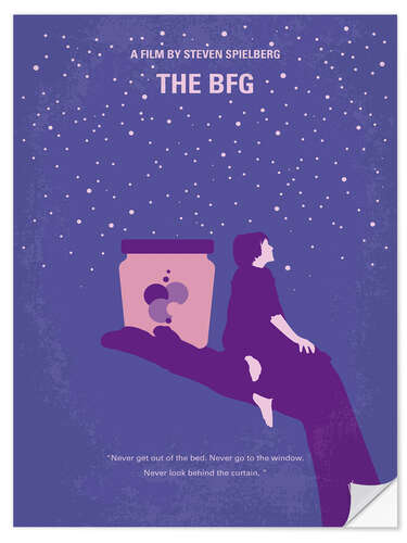 Selvklebende plakat The BFG