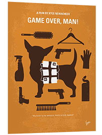 Quadro em PVC Game Over, Man!