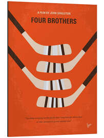 Aluminium print Four Brothers