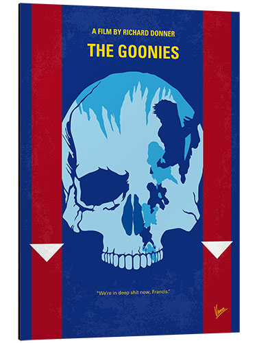 Tableau en aluminium The Goonies