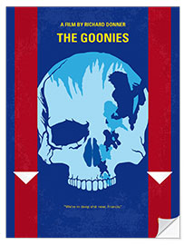 Selvklebende plakat The Goonies