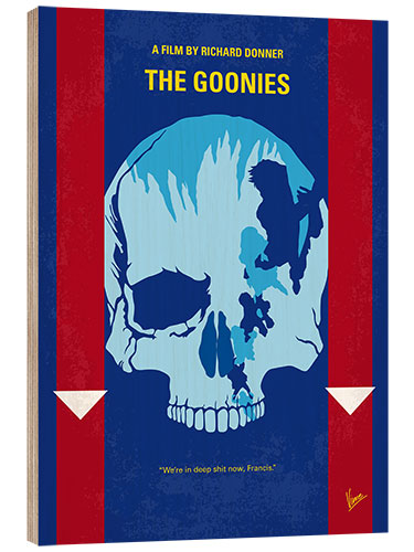 Tableau en bois The Goonies