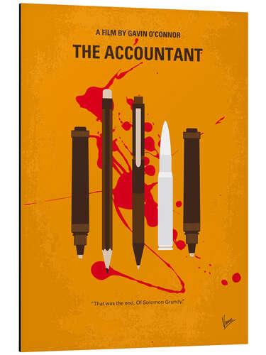 Stampa su alluminio The Accountant