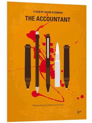 Foam board print The Accountant