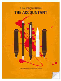 Selvklebende plakat The Accountant