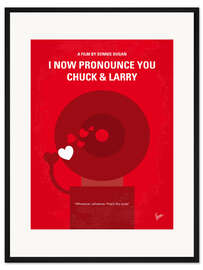 Gerahmter Kunstdruck I Now Pronounce You Chuck &amp; Larry