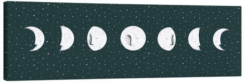 Canvas-taulu Sweet dreams moon cycle
