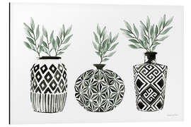 Magnettafel Geometrische Vasen