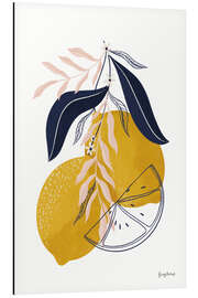 Magnettafel Zitronen II