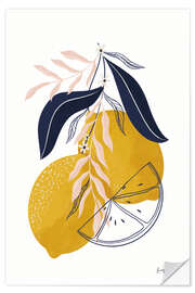 Wall sticker Lemons II