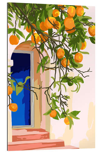 Gallery print The Orange Tree in front of the Door