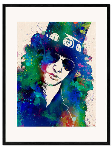 Framed art print Slash