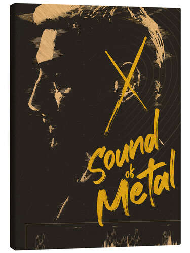 Lienzo Sonido de Metal