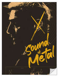 Naklejka na ścianę Sound of Metal