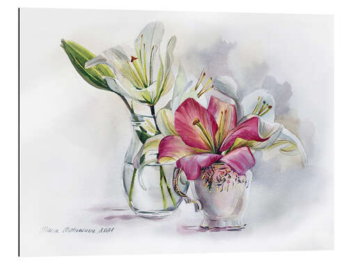 Gallery print White lilies