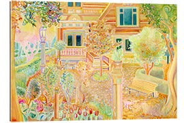 Gallery print Tangerine Courtyard