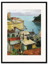 Framed art print Portofino