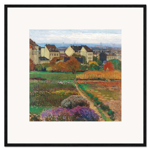 Framed art print Döbling Vienna