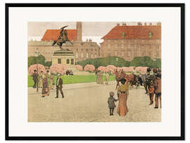 Ingelijste kunstdruk Heroes' Square