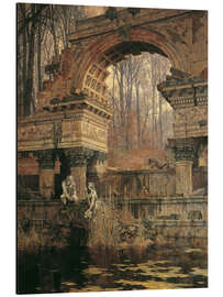 Magnettafel Die Römische Ruine in Schönbrunn