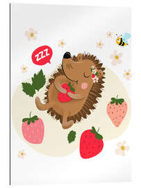 Gallery print Strawberry hedgehog