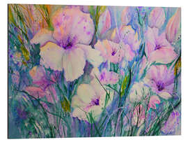 Aluminium print Spring meadow