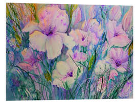 Foam board print Spring meadow