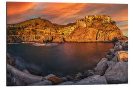 Cuadro de aluminio Manarola, Italia