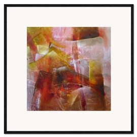Framed art print Abstract play of colours