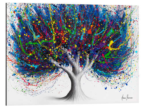 Aluminium print Wild Party Tree