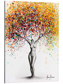 Magnettafel Eins mit der Natur