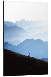 Alubild Bergwanderung