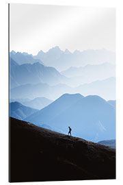 Tableau en plexi-alu Randonée en montagne