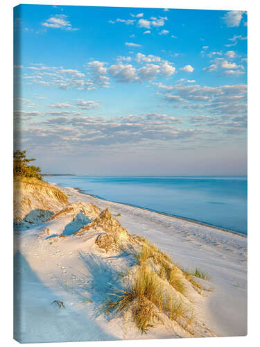 Canvas print Morning mood by the sea