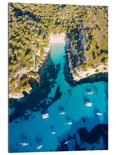 Gallery print Yachts in the mediterranean sea