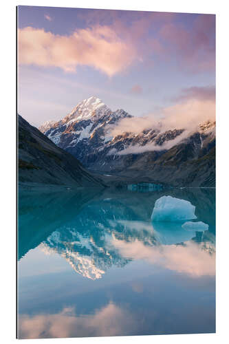 Galleritryck Sunset at Mount Cook, New Zealand