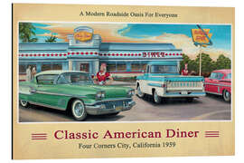 Magnettafel American Diner