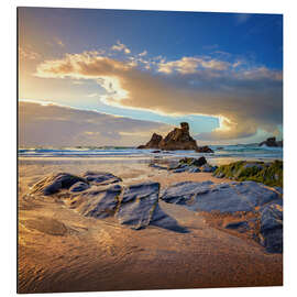 Magnettafel Strand in Cornwall
