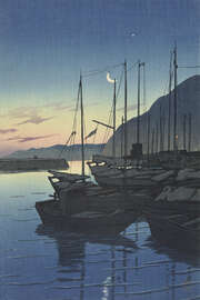 Magnettafel Morgen in Beppu